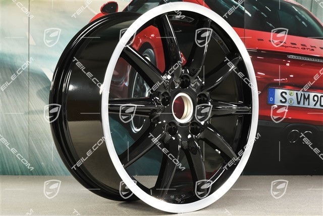 19" Felga "Carrera Sport", 8,5J x 19 ET55, czarny wysoki połysk