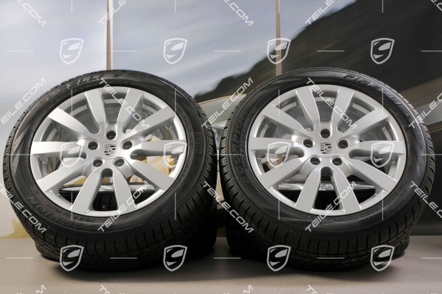 20-inch SportDesign II winter wheel set, wheels rims 9J x 20 ET 57 + Pirelli winter tyres 275/45 R 20 110V XL M+S, without TPMS
