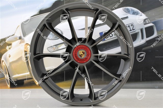 20" Felge GT3, 12J x 20 ET47, Platinum-Seidenmatt