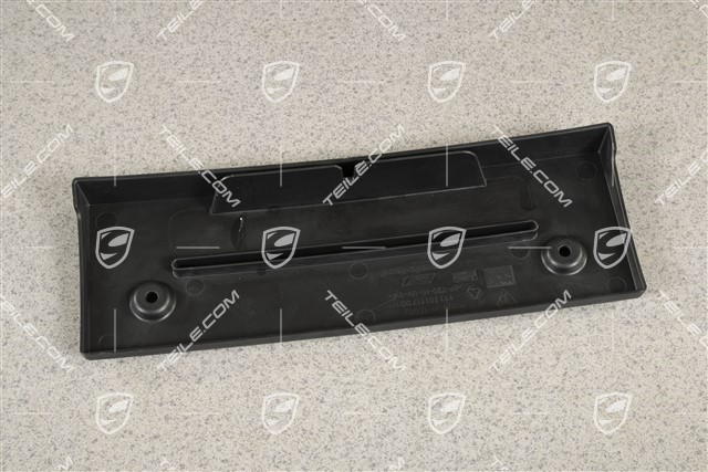 Front bumper number plate support narrow, Sport Design / GTS