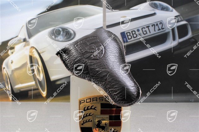 Manometer / Reifendruckprüfer Porsche Classic, mit Lederhülle