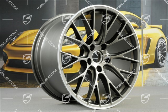 20" Felge RS SPYDER Design, 11,5J x 20 ET56, Platinum-Seidenmatt