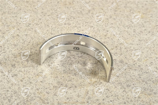 4,8L / 3,6 FL Crankshaft, Main bearing shell, upper half, ID Blue