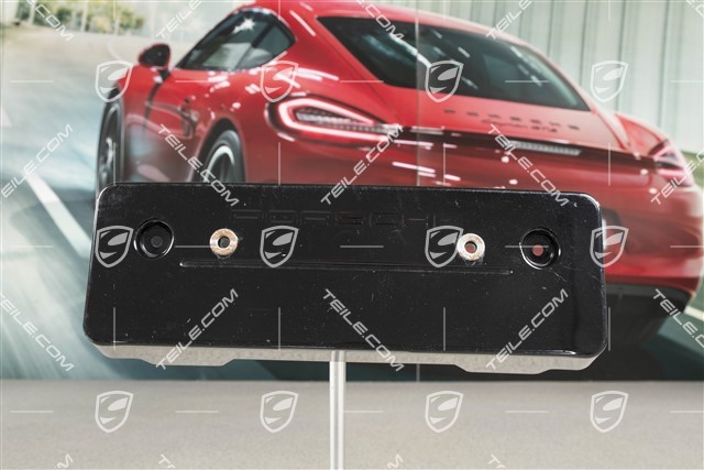 Front bumper number / Licence plate support, small (RoW)