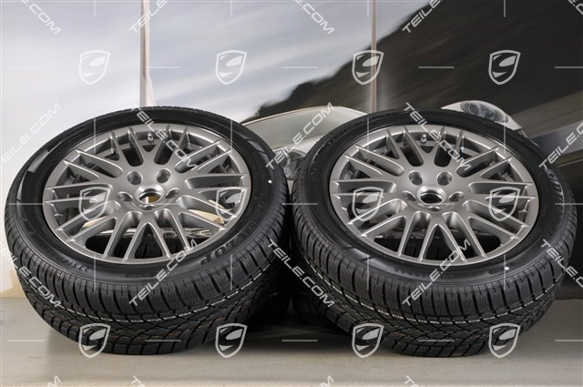 20" Koła zimowe RS Spyder, 4x felgi 9J x 20 ET 57 + 4x opony zimowe Dunlop SP Winter Sport 3D 275/45 R 20 110V XL M+S, z czujnikami ciśnienia RDK
