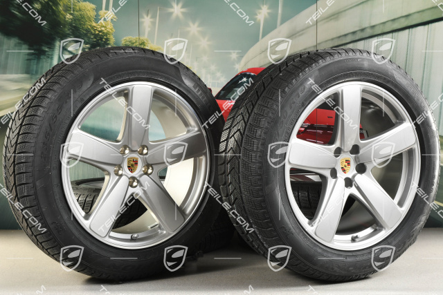 19" "Sport Classic" Winterräder Satz, Felgen 8,5J x 19 ET21 + 9J x 19 ET21 + Pirelli Winterreifen 235/55 R19 + 255/50 R19, mit RDK-Sensoren