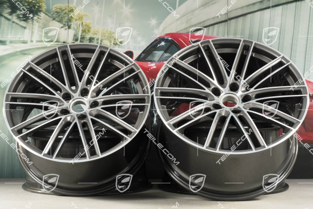 22" komplet felg Turbo IV, 11,5J x 22 ET52 + 10J x 22 ET48, do Coupé