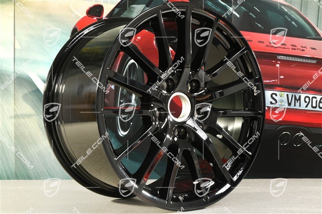 19-inch "Sport Design" wheel, 11J x 19 ET67, black high gloss