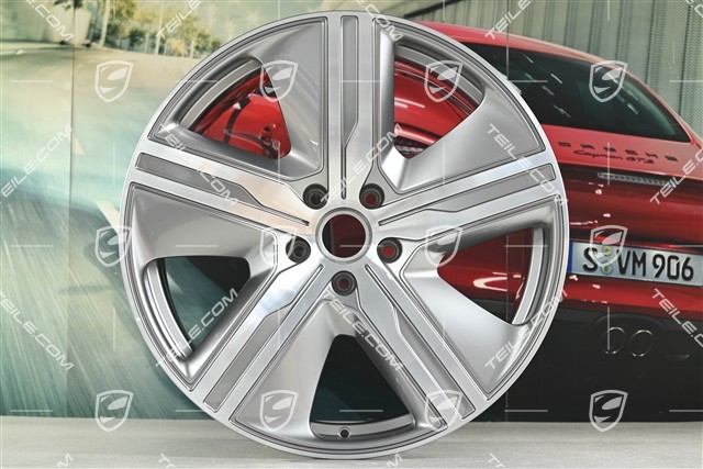 22-inch wheel rim Macan Exclusive Design, 11J x 22 ET47, left