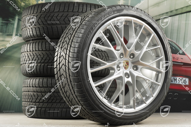 21" Winterräder Satz "SportDesign", Felgen 9,5 J x 21 ET71 + 10,5 J x 21 ET71 + Pirelli Sottozero III Winterreifen 275/35 R21 + 315/30 R21