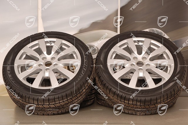 20-inch SportDesign II winter wheel set, wheels rims 9J x 20 ET 57 + Pirelli winter tyres 275/45 R 20 110V XL M+S, without TPMS