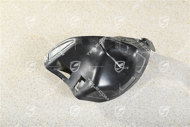 Brake air deflector, L
