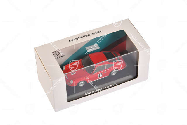 Porsche 911 2.0 Eberhard / Mahle, Driven by Dreams, 75Y, Spark, red, scale 1:43