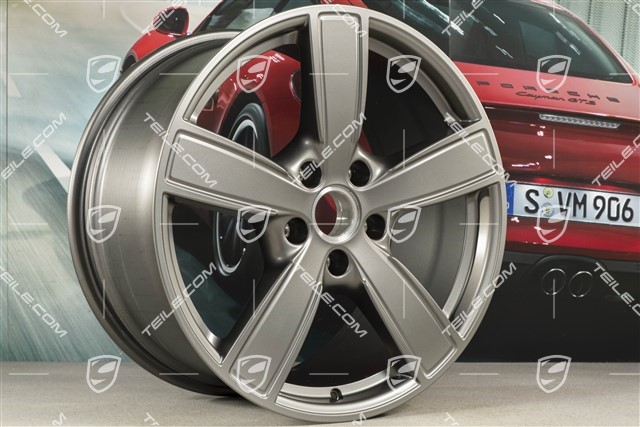 20" Felge Sport Classic Komfort, 10,5J x 20 ET64, Platinum Seidenmatt