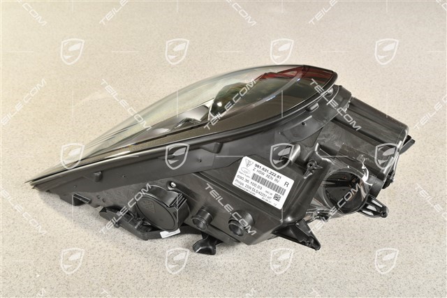 Bi-Xenon Scheinwerfer, dynamische ALWR, schwarz, Boxster Spyder / Cayman GT4, R