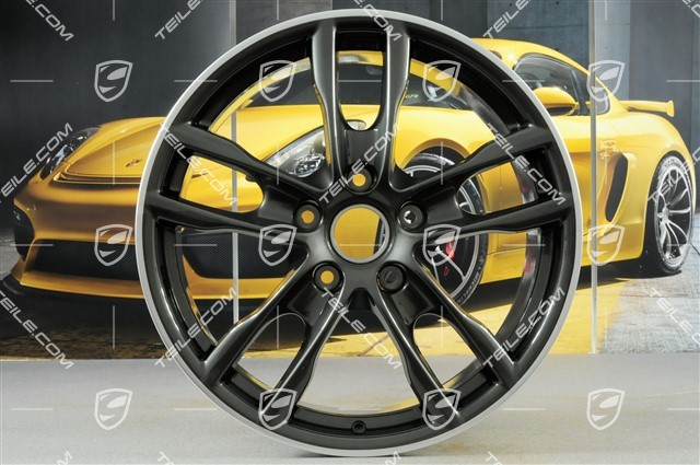 19" felga Boxster S III, 8J x 19 ET57, Achat Grey Metallic