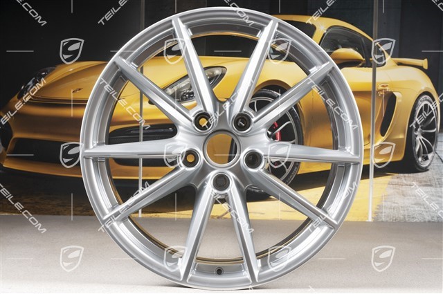 20-inch wheel rim Carrera S, 8,5J x 20 ET53, brilliant chrome finish