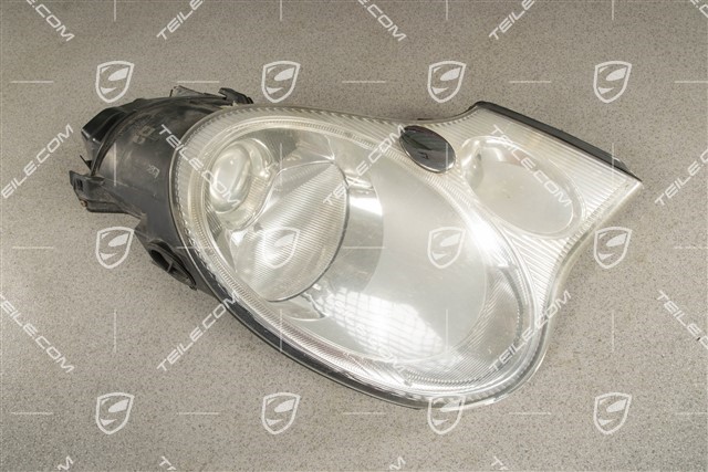 Litronic (bi-xenon) headlight, striped glass, damaged fastening, R