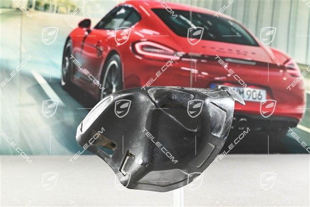 Brake air deflector, L