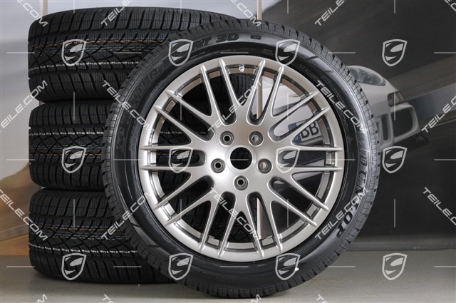 20" Koła zimowe RS Spyder, 4x felgi 9J x 20 ET 57 + 4x opony zimowe Dunlop SP Winter Sport 3D 275/45 R 20 110V XL M+S, z czujnikami ciśnienia RDK