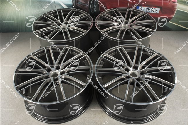 22" komplet felg Turbo IV, 11,5J x 22 ET52 + 10J x 22 ET48, do Coupé