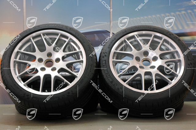 20" Komplet kół letnich RS Spyder Design, felgi 9,5J x 20 ET65 + 11J x 20 ET 68 + opony 255/40 ZR 20 + 295/35 ZR20