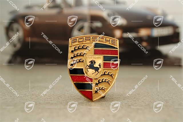 Herb Porsche na zderzak przedni (2003-2006)