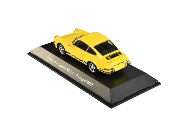 Porsche 911 Carrera RS 2.7 Touring, M472, gelb/schwarz, Spark, Maßstab 1:43