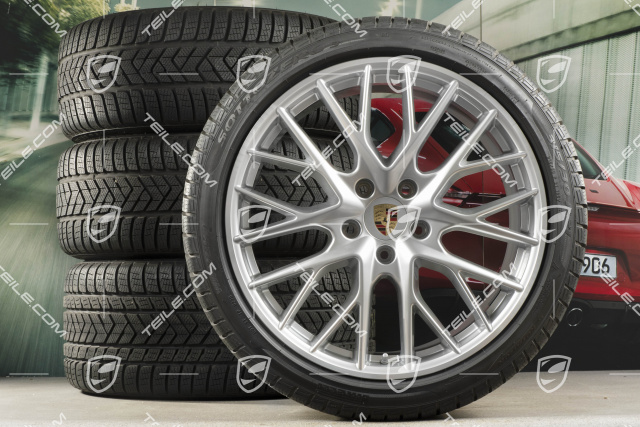 21" Winterräder Satz "SportDesign", Felgen 9,5 J x 21 ET71 + 10,5 J x 21 ET71 + Pirelli Sottozero III Winterreifen 275/35 R21 + 315/30 R21