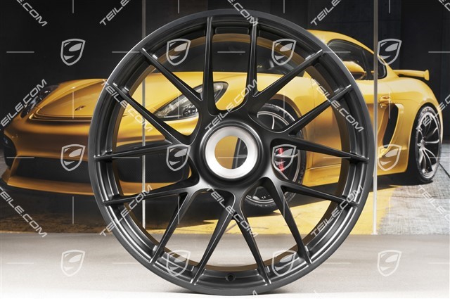 20" Felge Turbo Sport III, Zentralverschluss, 9J x 20 ET51, seidenglanz schwarz matt