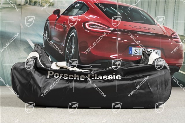 Fahrzeugabdeckung mit Porsche Wappen, C2/C2S/C4/C4S/Targa, ohne Spoiler