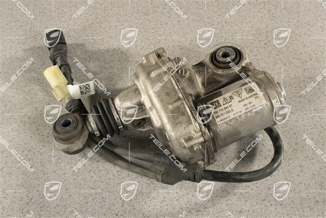 Rear axle steering, R