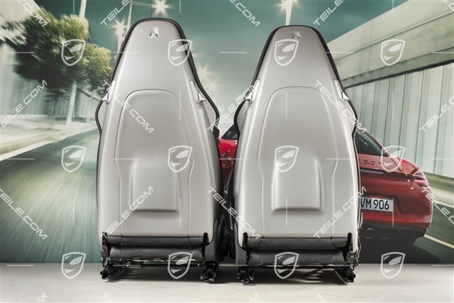 Sport Seats, manual adjustable, heating, leather/Alcantara, logo GTS, black/carmine red, L+R