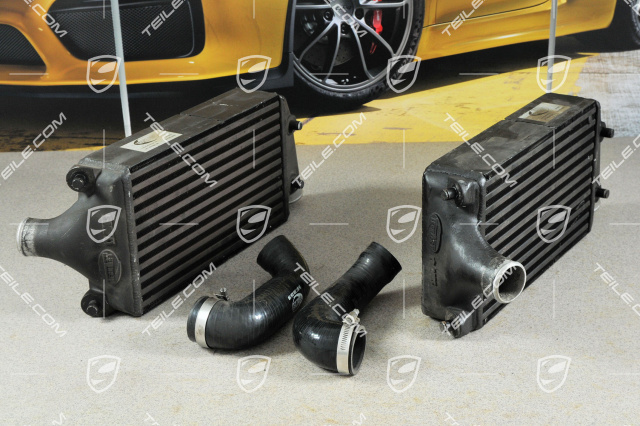 Intercooler, TechArt, Complete, L+R