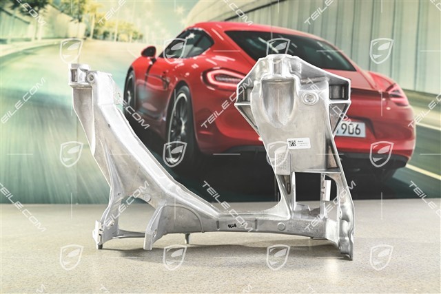 Rear suspension side section / panel, L