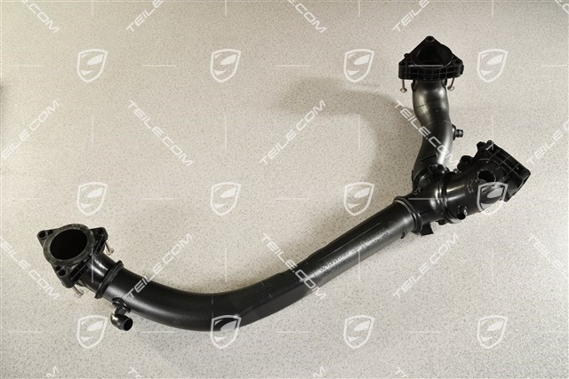 Intake pressure pipe Y-pipe, Macan S