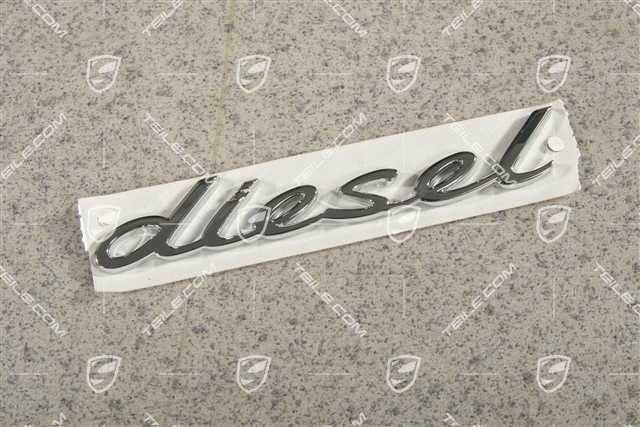 Logo "Diesel", Chrom, lateral, R