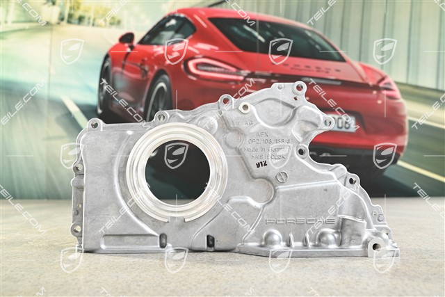 Join flange, front, V8