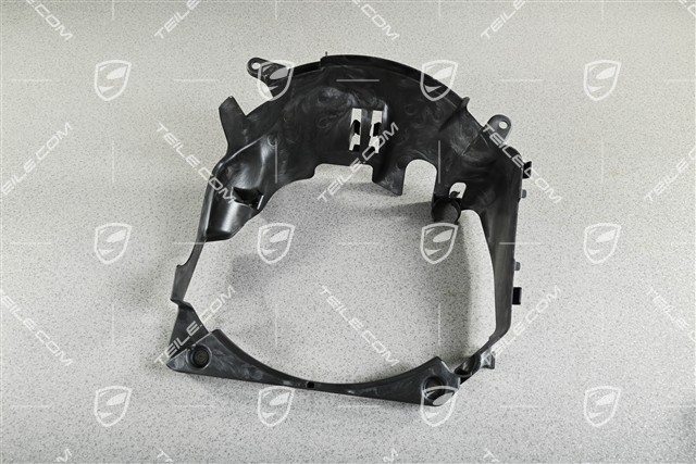 Air guide, rear, L