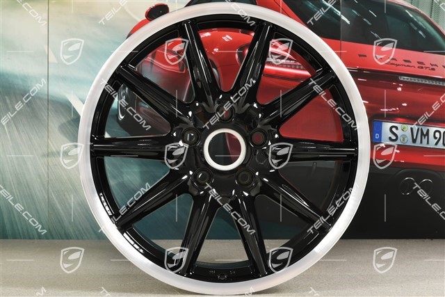 19" Felga "Carrera Sport", 8,5J x 19 ET55, czarny wysoki połysk