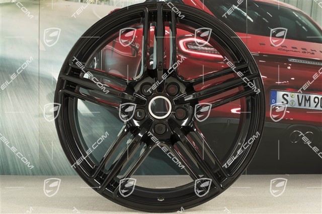 19" Felga Macan Design, 9J x 19 ET21, czarny wysoki połysk