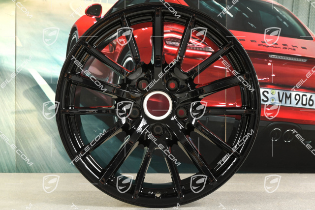 19-inch "Sport Design" wheel, 11J x 19 ET67, black high gloss