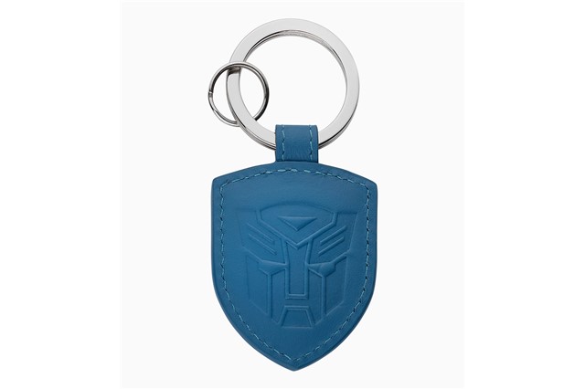 Crest key ring – Transformers: Rise of the Beasts x Porsche, blue