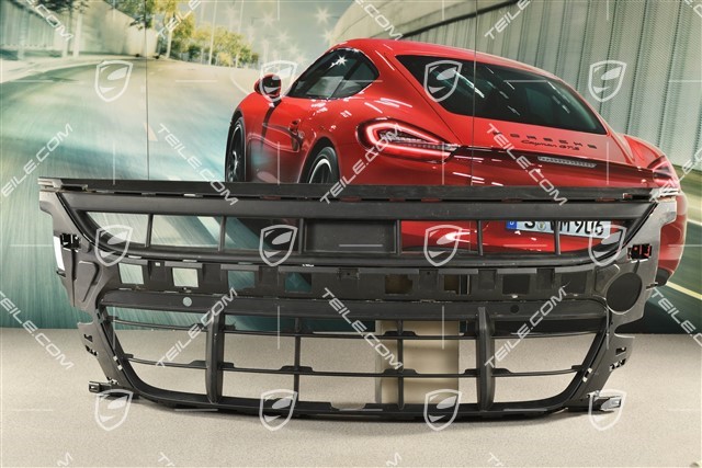 GTS / Turbo Sport Design, Front bumper, centre ventilation grille with Park Assist,