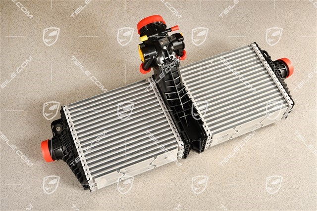 Turbo, Charge air cooling system Intercooler