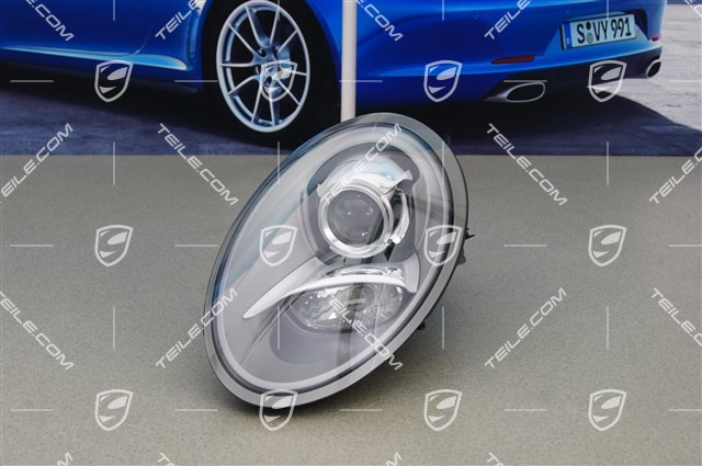 Xenon headlight (without bulb and control unit), L