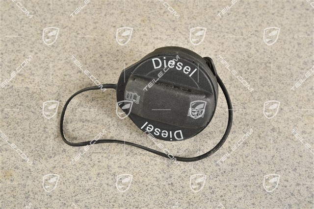 Diesel, Fuel filler cap / lid