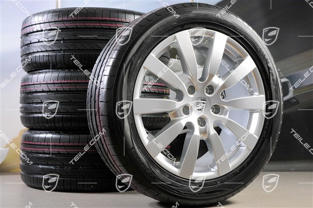 20-inch SportDesign II summer wheel set, wheels 9J x 20 ET57 + NEW summer tyres 275/45 R20, with TPMS