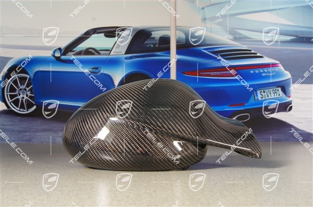 GT3/GT3 RS Carbon Außenspiegel Gehäuse, Oberschale (Satz, L+R), für Facelift