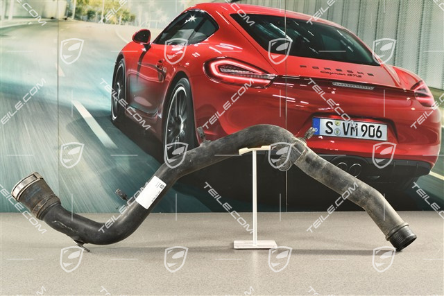 Charge air cooling system, pressure pipe, Diesel